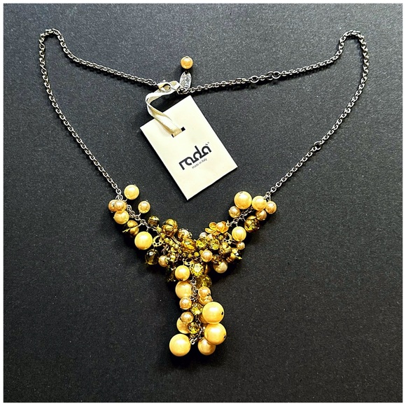 2005 Anthro “Nouveau Pearl Necklace” by Rada - Picture 13 of 16